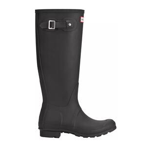 Excellent Condition HUNTER Women's Original Tall Rain Boot Black Size 9